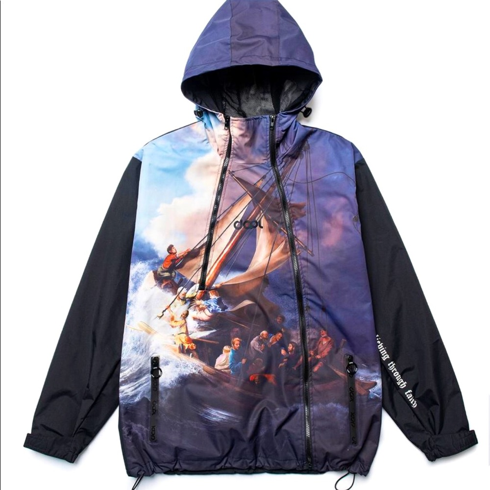 dcpl HISTORY Windbreaker Jacket Hoodie